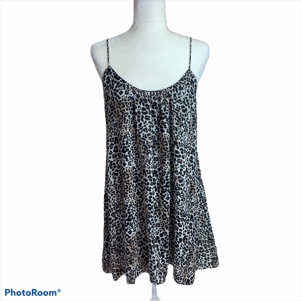 Show Me Your MuMu leopard Mini Dress